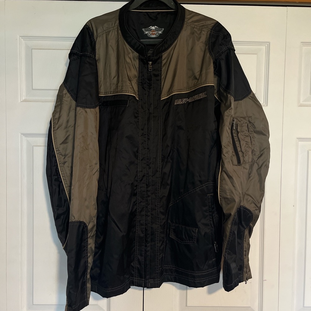 vintage harley-davidson light weight jacket
